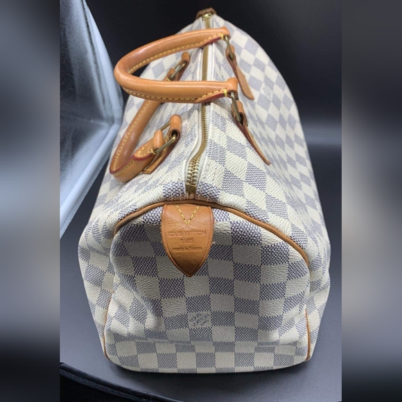 Pre-loved authentic LV speedy azur size25 - Picture 4 of 13
